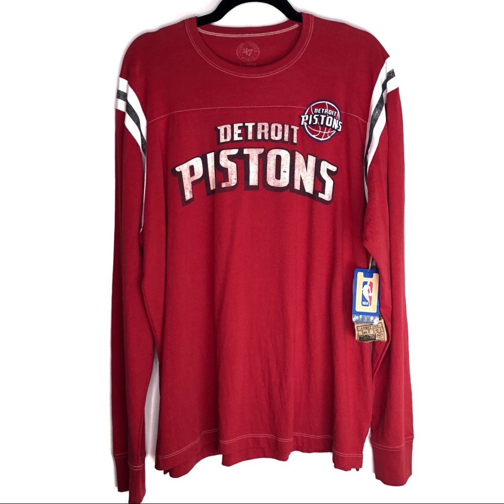 Forty Seven 47 Detroit Piston Long Sleeve T-Shirt